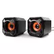 Колонки Gembird SPK-405 (2.0) черный 5W USB
