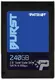 Накопитель SSD SATA 240GB Patriot Burst PBU240GS25SSDR w500 r555