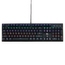 Клавиатура механическая Gembird KB-G550L, USB, черн, переключатели Outemu Blue, 104 клавиши, подсветка 6 цв. 20 режим