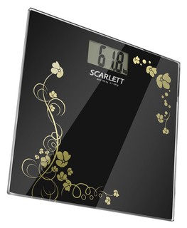 Весы Scarlett SC218 черный