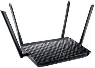 Маршрутизатор Asus RT-AC1200G+ AC1200 10/100/1000BASE-TX 4G черный