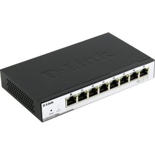 Коммутатор D-Link DGS-1100-08PD настраиваемый 8x10/100/1000BASE-T
