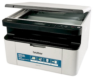МФУ Лазерный Brother DCP-1510R A4  принтер/сканер/копир