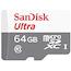 Флеш карта microSDXC 64GB Class 10 Sandisk UHS-I SDSQUNS-064G-GN3MN