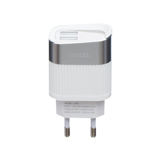 Сетевое з/у Hoco C40A Speedmaster 2.4A Dual USB White