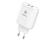 Сетевое з/у Baseus Bojure Series 3A Dual-USB QC 18W White
