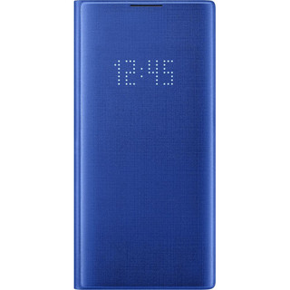 Чехол для Samsung Galaxy Note 10+ LED View Cover синий (EF-NN975PLEGRU) (книжка)