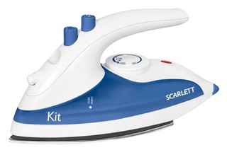 Утюг Scarlett SC-1135S голубой, дорожный