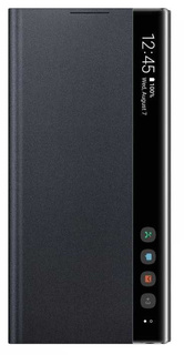 Чехол для Samsung Galaxy Note 10+ Clear View Cover  черный (EF-ZN975CBEGRU) (книжка)