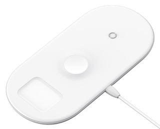Беспроводное зарядное устройство Baseus Smart 3 in 1 White (WX3IN1-02)