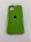 Чехол для Apple iPhone 11 силиконовый зеленый (накладка)
