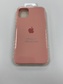 Чехол для Apple iPhone 11 силиконовый розовый  (накладка)