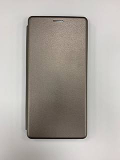 Чехол для Samsung Galaxy Note 10+ Book Silver Protective Case (книжка)