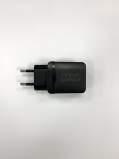 Сетевое з/у Rock 18W  3.5A USB QC 3.0 black