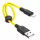 Кабель Hoco X21 Plus Lightning  0.25m