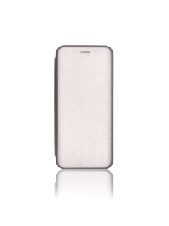 Чехол для Samsung Galaxy M21 Book silver Innovation (книжка)