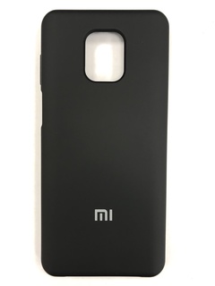 Чехол для Xiaomi Redmi Note 9 Pro/9S силиконовый Black Innovation (накладка)