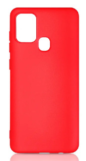 Чехол для Samsung Galaxy M31 силиконовый Red DF (накладка)
