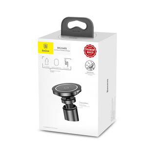 Автодержатель Baseus магнитный с беспроводной зарядкой WXER-01