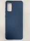 Чехол для Samsung Galaxy S20 силиконовый Dark Blue Innovation (накладка)