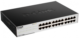 Коммутатор D-Link DGS-1024C/B1A 24G неуправляемый