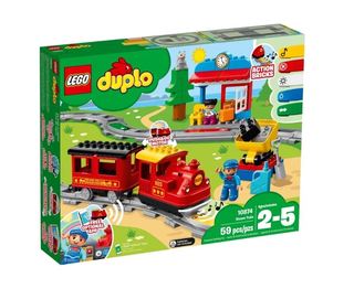 Конструктор LEGO DUPLO Поезд на паровой тяге 10874 Электромеханический (2-5)
