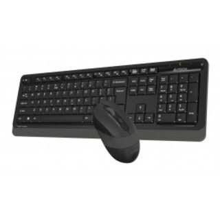Клавиатура + мышь A4 Fstyler FG1010 клав:черный/серый мышь:черный/серый USB беспроводная Multimedia
