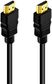 Кабель HDMI Ginzzu GC-844HSG 3м, v2.0, черный, позол. разъемы