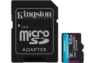Флеш карта microSDXC 512Gb Class10 Kingston SDCG3/512GB + adapter