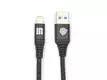 Кабель INNOVATION A1I-COBRA Lightning 0.2m черный (3A)