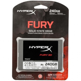 Накопитель SSD SATA 240Gb Kingston KC-S44240-6F Fury 3D 2.5"