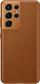 Чехол для Samsung Galaxy S21 Ultra Leather Cover Brown (EF-VG998LAEGRU) (накладка)