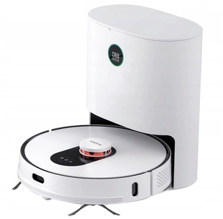 Робот-пылесос Xiaomi Roidmi EVE Plus Robot Vacuum and Mop Cleaner with Cleaning Base, White EU