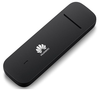 Модем 3G/4G Huawei E3372h-320 USB +Router внешний черный