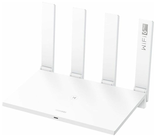 Маршрутизатор Huawei WS7200 (AX3) AX3000 10/100/1000BASE-TX белый