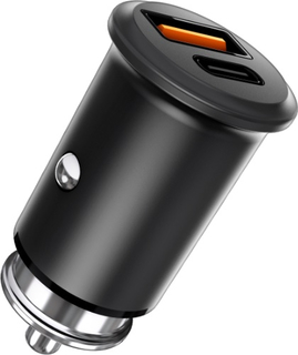 Автомобильное з/у TFN с двумя выходами USB, 5А Black (TFN-CCRPD30W01)