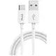 Кабель TFN Type-C, 1m  White (TFN-CUSBCUSB1MTPWH)
