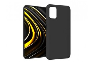 Чехол для Xiaomi Pocophone M3 силиконовый Black Innovation (накладка)