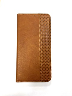 Чехол для Xiaomi Redmi NOTE 10PRO WALLET (Protective CASE) книжка Коричневый