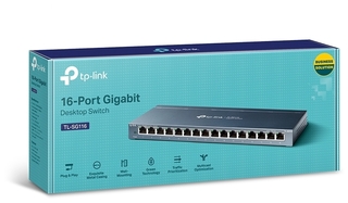 Коммутатор TP-LINK TL-SG116 10/100/1000 16G неуправляемый