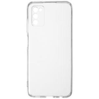Чехол для Samsung Galaxy A03s/A035 силиконовый прозрачный BoraSCO (накладка)