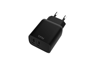 Сетевое з/у TFN  USB, 2.4A, 12W, Black (TFN-WCRPD12W2UBK)