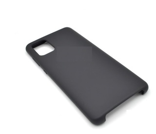 Чехол для Samsung Galaxy M51 силиконовый матовый Black BoraSCO (накладка)