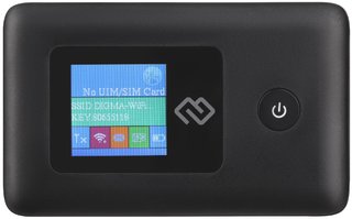 Модем 3G/4G Digma Mobile Wifi DMW1969 USB Wi-Fi Firewall +Router внешний черный