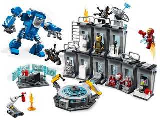 Конструктор LEGO Marvel Super Heroes 76125 Avengers Лаборатория Железного человека