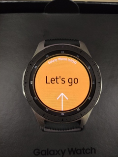 TKZW Б/У Смарт-часы Samsung Galaxy Watch 46 мм silver SM-R800 (Гарантия 1 мес.)