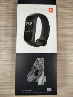 2339 Б/У Фитнес- браслет Xiaomi Mi Band 4 NFC Black (XMSH08HM) RU (Гарантия 1 мес.)
