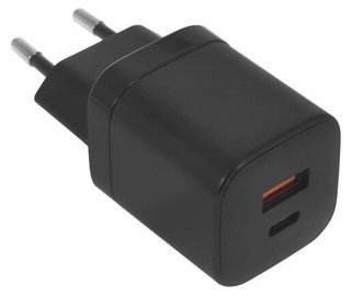 Сетевое з/у TFN A+C PD, без кабеля, 20Вт, Цвет:черный (TFN-WCRPD16)