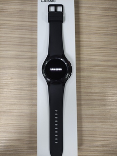 N6MP Б/У Смарт-часы Samsung Galaxy Watch 4 Classic 42мм черный (SM-R880) (Гарантия 1 месяц)