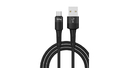 Кабель TFN Micro-USB, нейлон, 1.2м. Цвет:черный (TFN, TFN-C-ENV-MIC1MBK)